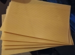 5 kg cire gaufrée cellules à mâles, corps Dadant 