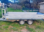 Remorque plateau Saris 2 500 kg