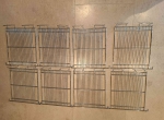 Grilles tangentielles chromées Thomas-Apiculture pour extracteur miel