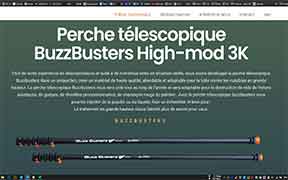 Perche télescopique BuzzBusters